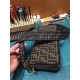 Fendi BAGUETTE Brown fabric bag Mid