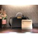 Fendi ICONIC PEEKABOO ISEEU Leather Bag Black Mid