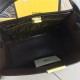 Fendi PEEKABOO X-LITE MEDIUM Leather Bag Black