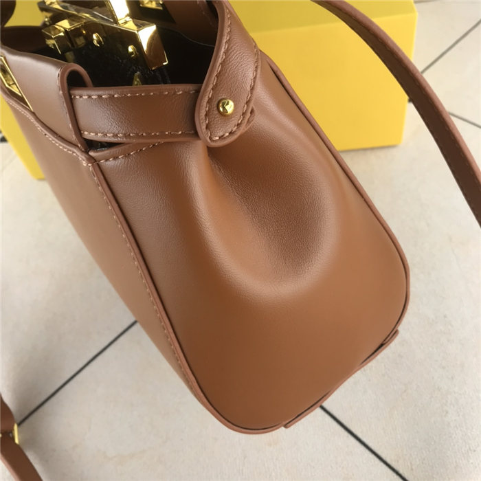 Fendi PEEKABOO Bag Camel