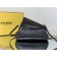 Fendi First Small python leather bag Black High