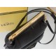 Fendi First Small python leather bag Black High