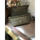 Fendi BAGUETTE Bag Interlace Khaki Mid