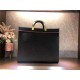 Fendi SUNSHINE MEDIUM Canvas Bag Black