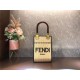 Fendi MINI SUNSHINE SHOPPER Straw Beige-II Mid