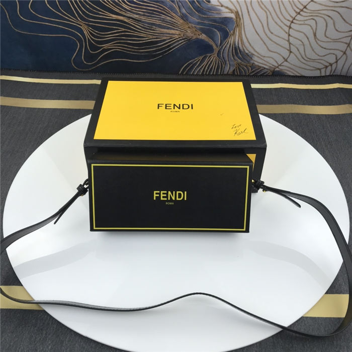 Fendi HORIZONTAL BOX Black Mid