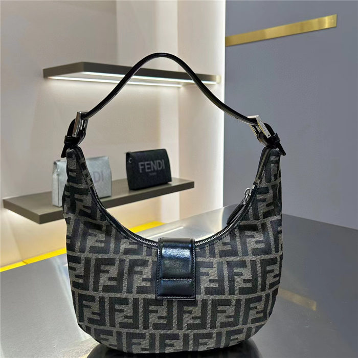 Fendi Half-Moon Handbag Medium FF High