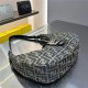 Fendi Half-Moon Handbag Large FF High