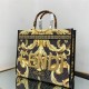 MEDIUM Fendi SUNSHINE Fendace Printed leather shopper High