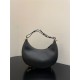 Fendigraphy Small Leather Bag Black High