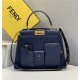 PEEKABOO Medium Pocket Bag Navy High