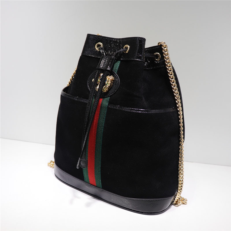 Gucci Bucket Bag 553961 Black High