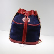 Gucci Bucket Bag 553961 Navy High