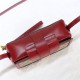 GG mini bag with clasp closure 614368 Red High