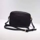 Gucci Soho Small Leather Disco Shoulder Bag 308364 Black High