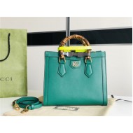 Gucci Diana small tote bag 660195 Green High