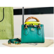 Gucci Diana mini tote bag 655661 Green High