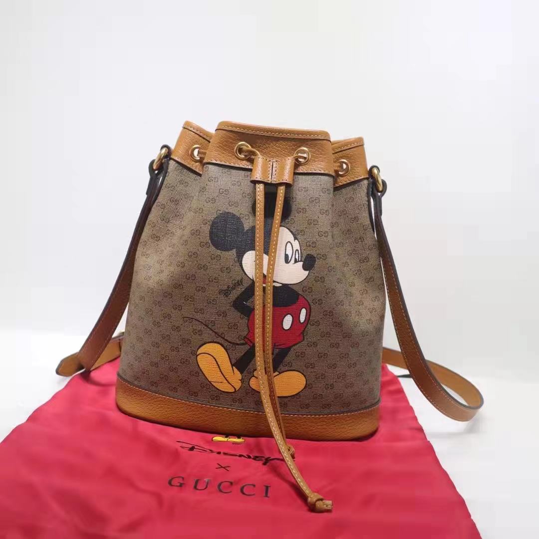 Gucci Disney x Gucci Small Bucket Crossbody shoulder Bag 602691 High