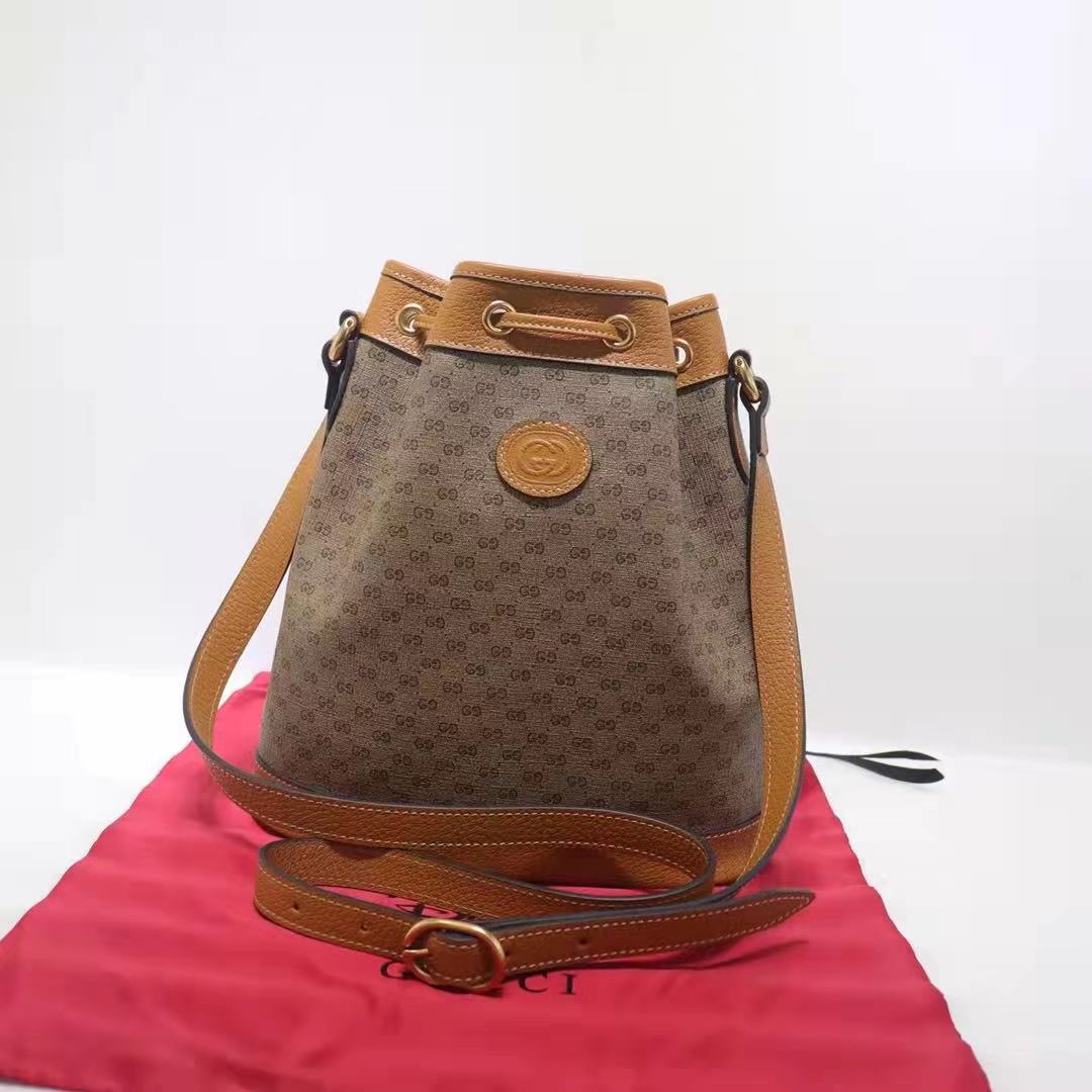 Gucci Disney x Gucci Small Bucket Crossbody shoulder Bag 602691 High