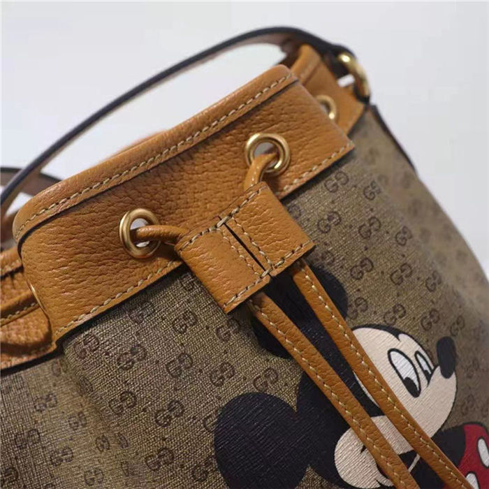 Gucci Disney x Gucci Small Bucket Crossbody shoulder Bag 602691 High