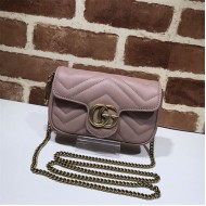 GG MARMONT MATELASSÉ SUPER MINI BAG 476433 High