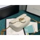 GG MARMONT MATELASSÉ SUPER MINI BAG 476433 white High