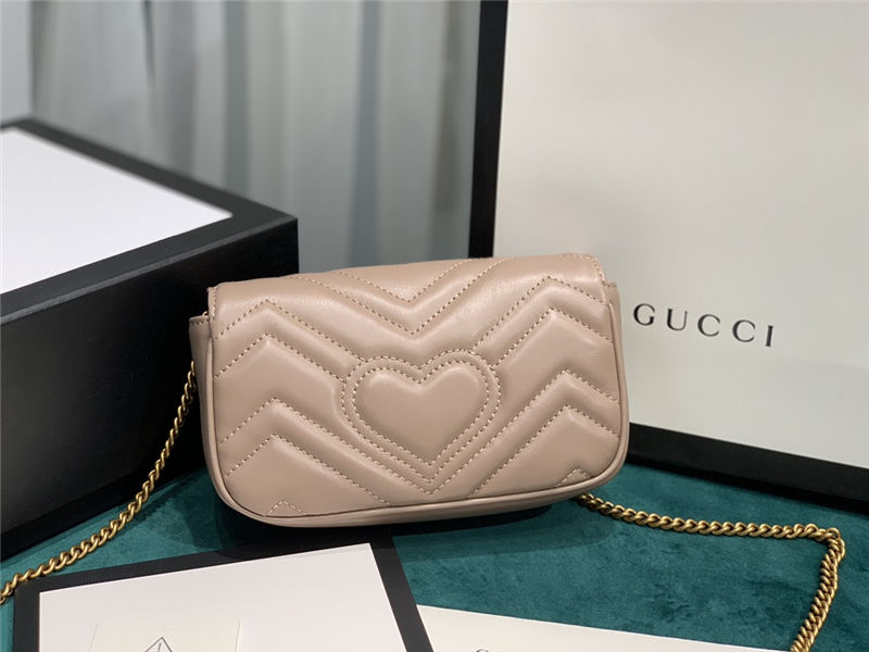 GG MARMONT MATELASSÉ SUPER MINI BAG 476433 High