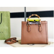 Gucci Diana small tote bag 660195 Brown High