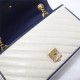 GG Marmont small matelassé shoulder bag white High