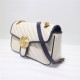 GG Marmont small matelassé shoulder bag white High