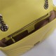 GG Marmont small matelassé shoulder bag yellow High