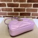 GG Marmont small shoulder bag 447632 Fresh Pink High