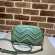 GG Marmont small shoulder bag 447632 Light Green High