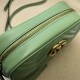 GG Marmont small shoulder bag 447632 Light Green High