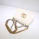 GG Marmont mini top handle bag white High