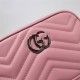 GG Marmont matelassé mini bag 448065 pink High