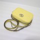 GG Marmont matelassé mini bag 448065 yellow High