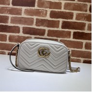 GG Marmont small shoulder bag 447632 Grey High