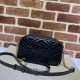 GG Marmont small shoulder bag 447632 black High