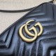 GG Marmont small shoulder bag 447632 black High