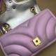 GG Marmont small matelassé shoulder bag-fresh Pink High