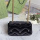 GG MARMONT SMALL SHOULDER BAG Velvet Black 443497 High