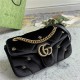 GG MARMONT SMALL SHOULDER BAG Velvet Black 443497 High