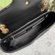 GG MARMONT SMALL SHOULDER BAG Velvet Black 443497 High