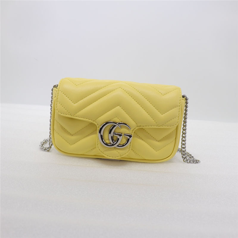 GG MARMONT MATELASSÉ SUPER MINI BAG 476433 High