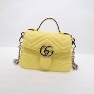 GG Marmont mini top handle bag High