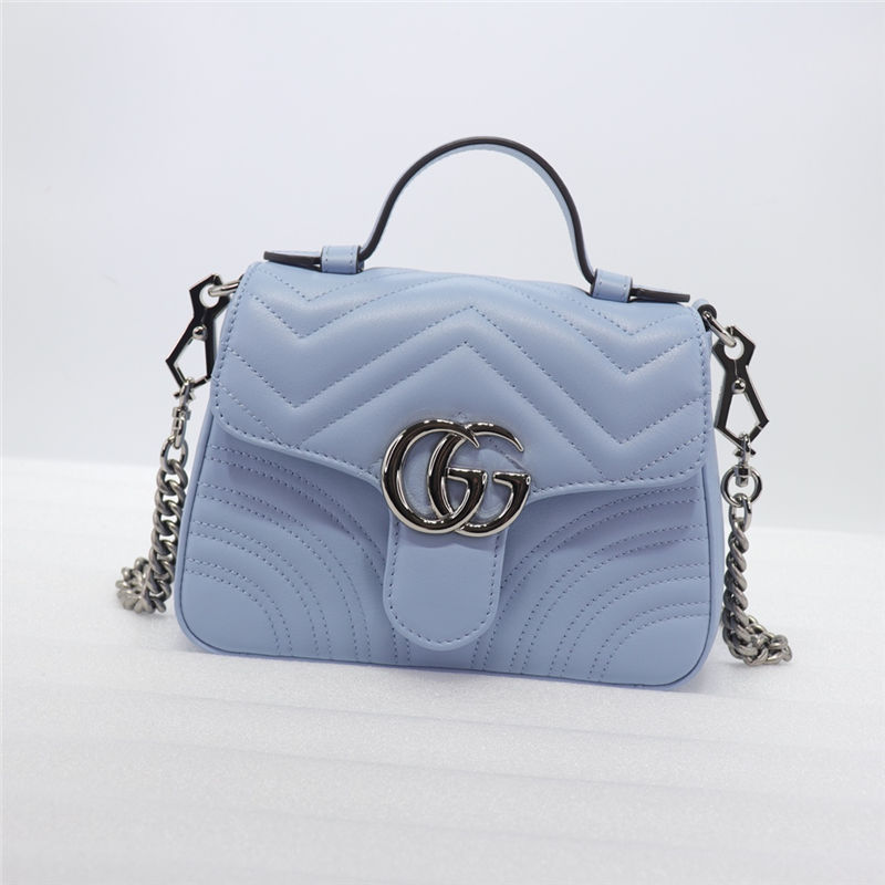 GG Marmont mini top handle bag High