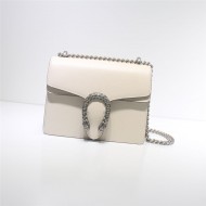 Dionysus leather mini bag 421970 white high