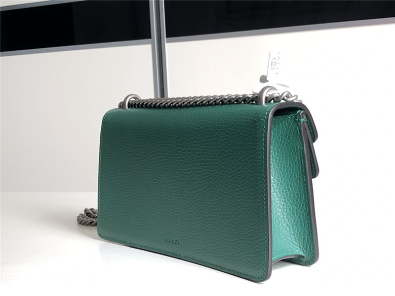 DIONYSUS SMALL RECTANGULAR BAG 499623 Leather Green high