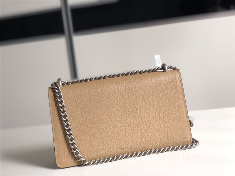 DIONYSUS SMALL RECTANGULAR BAG 499623 Leather Beige high